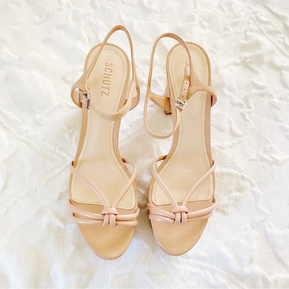 Schutz Kelsie Platform Heels Size 10